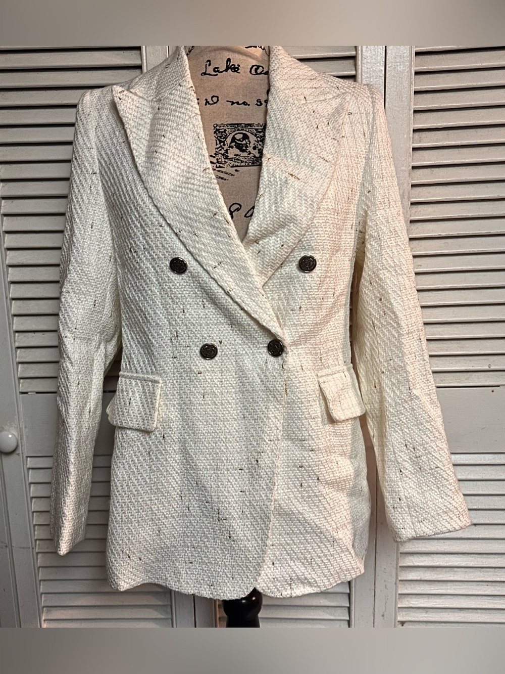 Mina Self Blazer Size Small